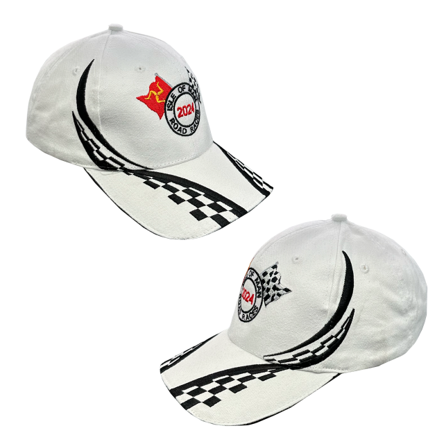 2024 dated WHITE X-FLAGS CAP - MG 889